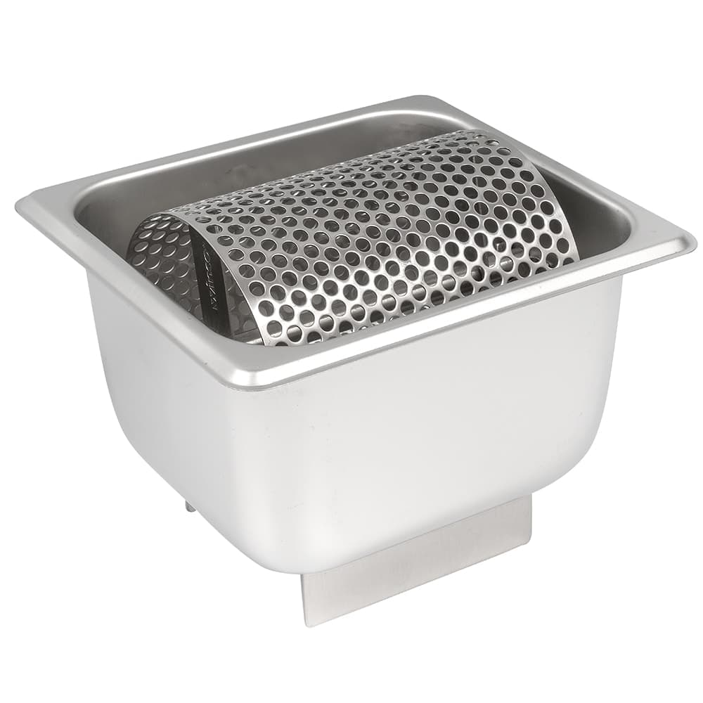 Winco SPBR-604 Butter Spreader w/ Sixth Size Pan - 7" x 6 3/8", Stainless Steel