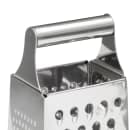 Winco SQG-1 Tapered Grater w/ Handle, 4 x 3 x 9", Stainless thumbnail 6