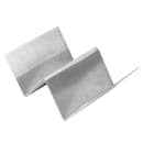 Winco TCHS-12 Taco Holder - Holds 1 to 2 Tacos, Solid, Stainless Steel thumbnail 3