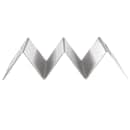 Winco TCHS-23 Taco Holder - Holds 2 to 3 Tacos, Stainless Steel thumbnail 4