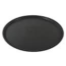 Winco TRH-16K 16" Round Easy Hold Tray, Black thumbnail 2