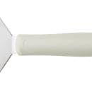 Winco TWP-90 8 1/4" x 2 7/8" Turner w/ White Polypropylene Handle, Stainless Steel thumbnail 2