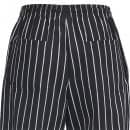 Winco UNF-3CL Poly Cotton Chef Pants, Large, Chalk Stripe thumbnail 2