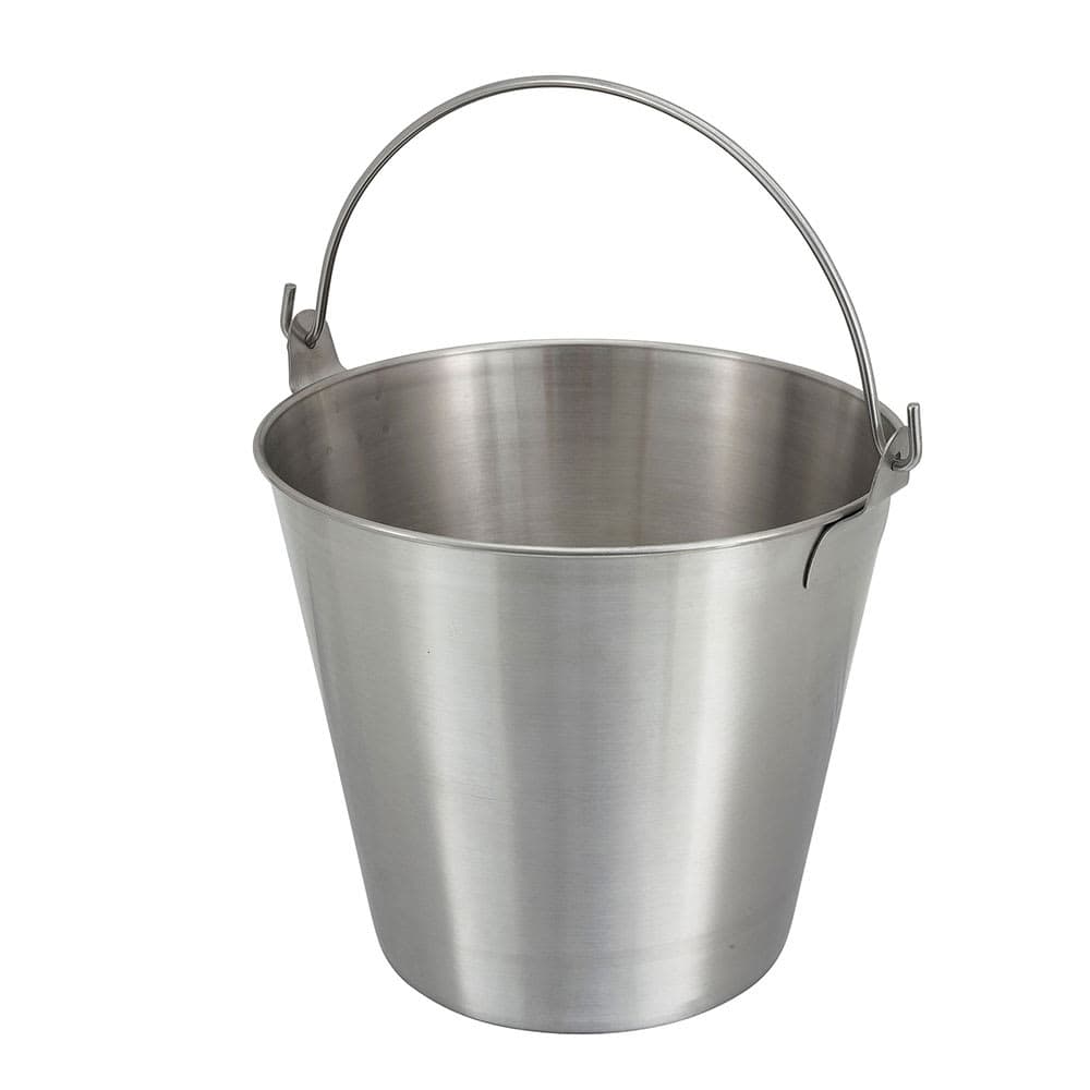 Winco UP-13 13 qt Utility Pail, Stainless