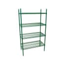 Winco VEX-1872 Epoxy Coated Wire Shelf - 72"W x 18"D thumbnail 2