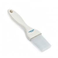 Winco WBR-15 Flat Pastry Brush, 1 1/2" Wide w/ Flat Boar Bristles & Wooden Handle thumbnail 2