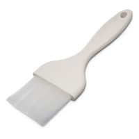 Winco WBR-30 Flat Pastry Brush, 3" Wide w/ Flat Boar Bristles & Wooden Handle thumbnail 2
