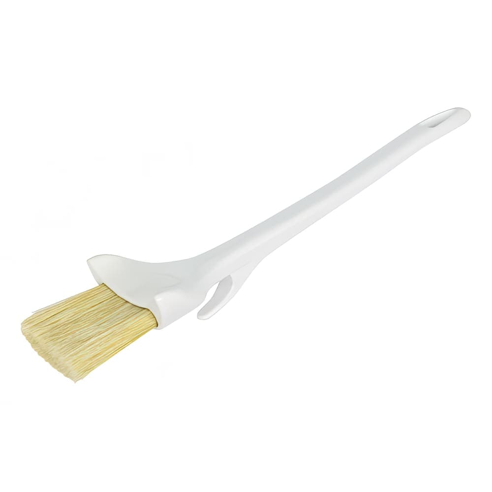Winco WBRP-20H Pastry Brush w/ Hook & Plastic Handle, 2" Wide, Boar Hair Bristles