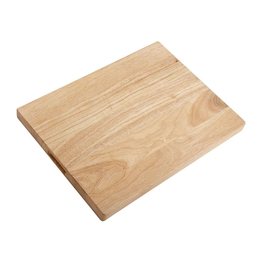 Winco WCB-1218 Wood Cutting Board, 12" x 18" x 1 3/4"