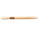Winco WFB-10 Flat Pastry Basting Brush, 1" Wide w/ Flat Boar Bristles & Wooden Handle thumbnail 2