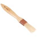 Winco WFB-10 Flat Pastry Basting Brush, 1" Wide w/ Flat Boar Bristles & Wooden Handle thumbnail 3