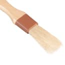 Winco WFB-10 Flat Pastry Basting Brush, 1" Wide w/ Flat Boar Bristles & Wooden Handle thumbnail 4