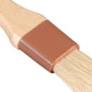 Winco WFB-10 Flat Pastry Basting Brush, 1" Wide w/ Flat Boar Bristles & Wooden Handle thumbnail 6