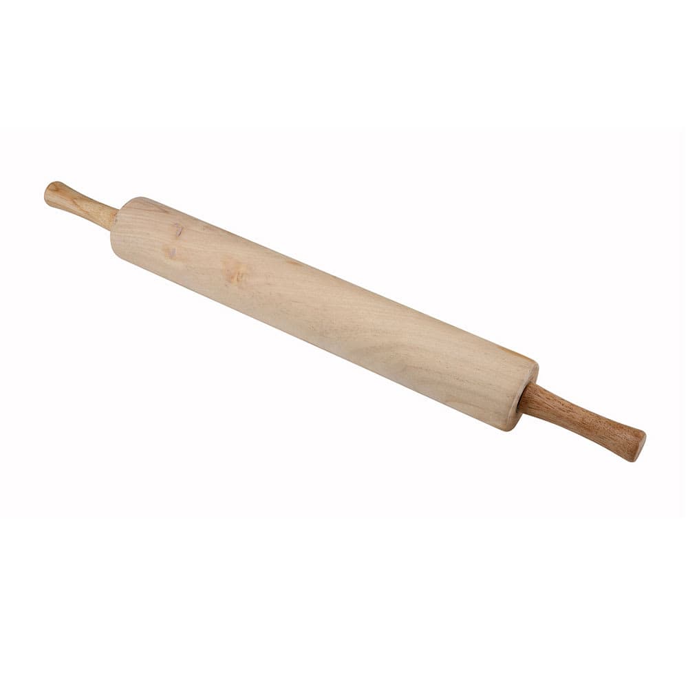 Winco WRP-15 15" Rolling Pin, Wood