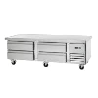 Turbo Air TCBE-72SDR-N 72" Super Deluxe Chef Base w/ (4) Drawers - 115v thumbnail 6