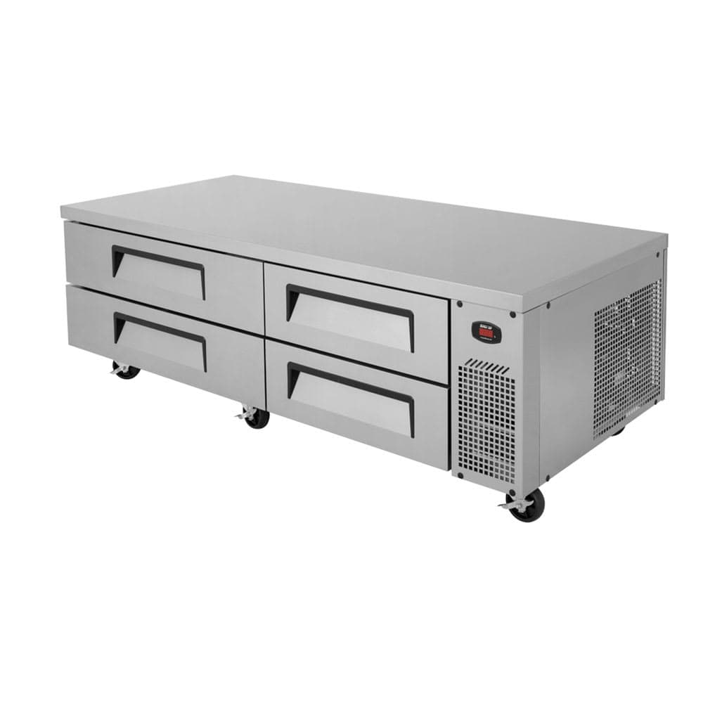 Turbo Air TCBE-82SDR-N 83 5/8" Super Deluxe Chef Base w/ (4) Drawers - 115v