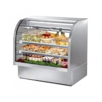 Turbo Air TCDD-48H-W-N 48-1/2" Full Service Deli Case w/ Curved Glass - (3) Levels, 115v thumbnail 3