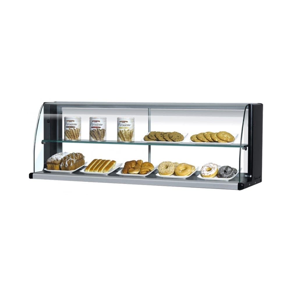 Turbo Air TOMD-30HB 28" High Top Display Dry Case w/ Open Front for TOM-30, Black
