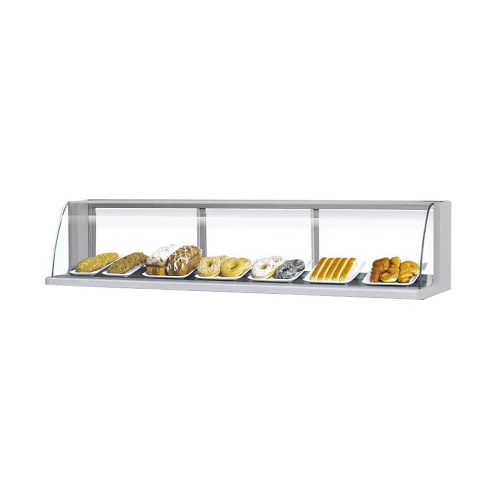 Turbo Air TOMD-40LS 39" Low Top Dry Display Case for TOM-40S/L, Stainless Steel