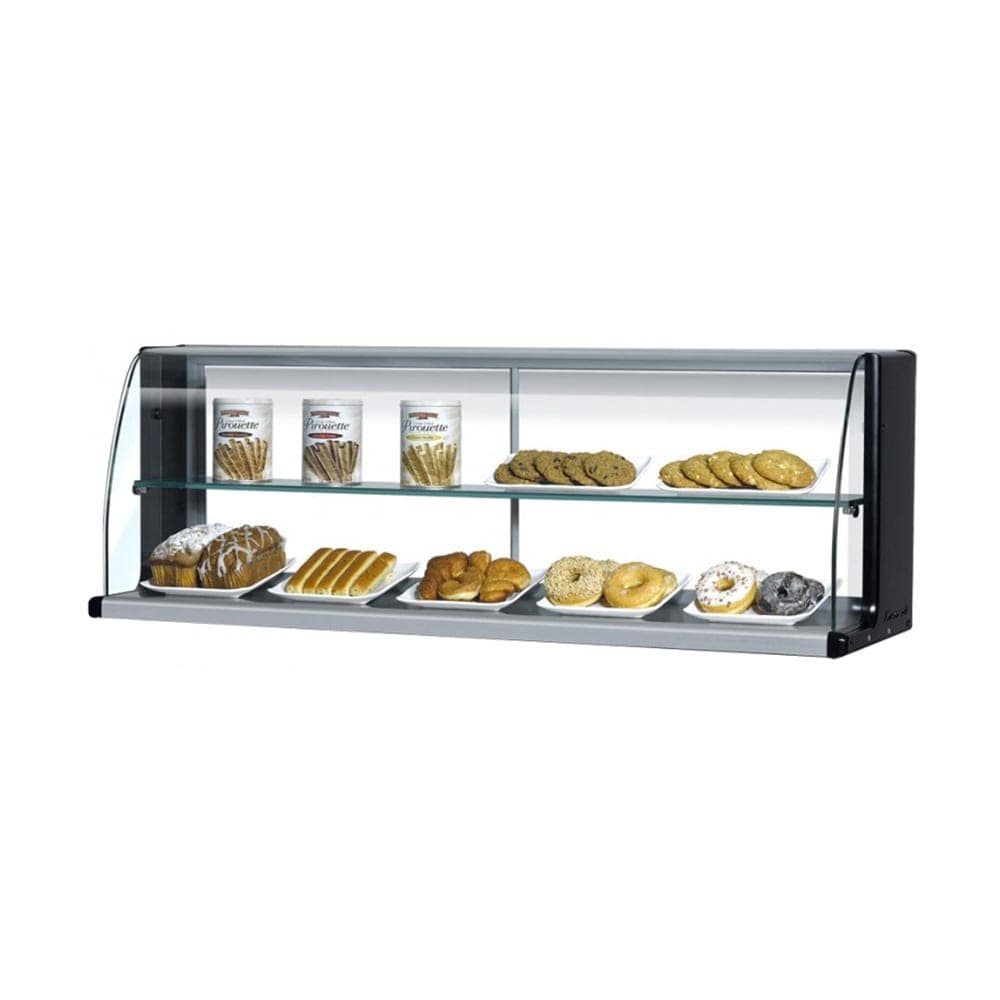 Turbo Air TOMD-75HB High Top Display Dry Case w/ Open Front, 75 5/8" for TOM-75 S/L, Black