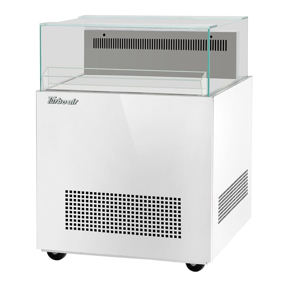 Turbo Air TOS-30NN-W 30-1/4" Horizontal Open Air Sandwich & Cheese Merchandiser w/ (1) Level, 115v