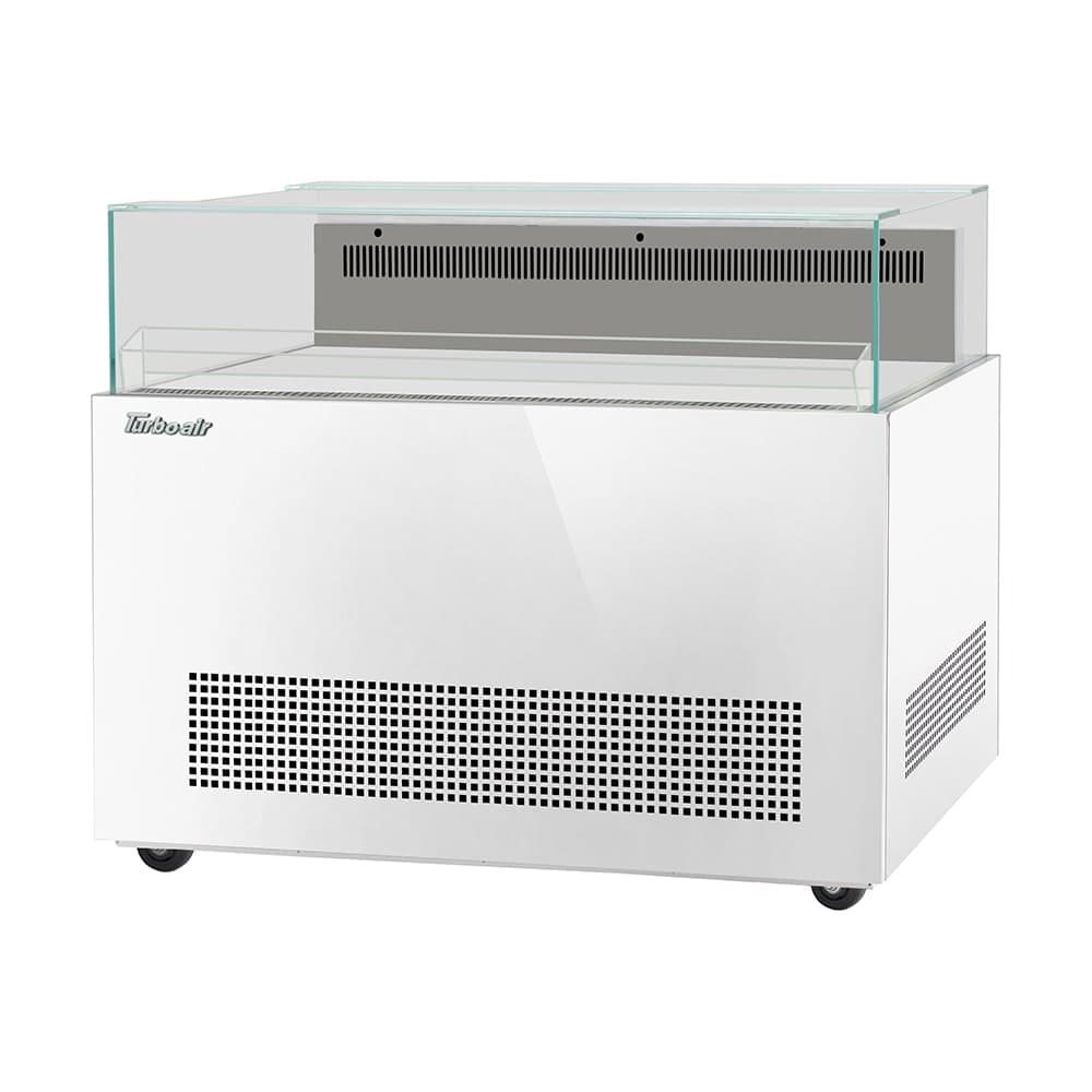 Turbo Air TOS-50NN-W 50-1/4" Horizontal Open Air Sandwich & Cheese Merchandiser w/ (1) Level, 115v