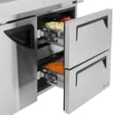 Turbo Air TWF-48SD-D2-N 48 1/4" W Worktop Freezer w/ (2) Sections, (1) Door & (2) Drawers, 115v thumbnail 7