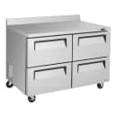Turbo Air TWF-48SD-D4-N 48 1/4" W Worktop Freezer w/ (2) Sections & (4) Drawers, 115v thumbnail 3