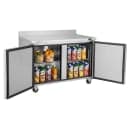 Turbo Air TWF-48SD-N 48 1/4" W Worktop Freezer w/ (2) Sections & (2) Doors, 115v thumbnail 4