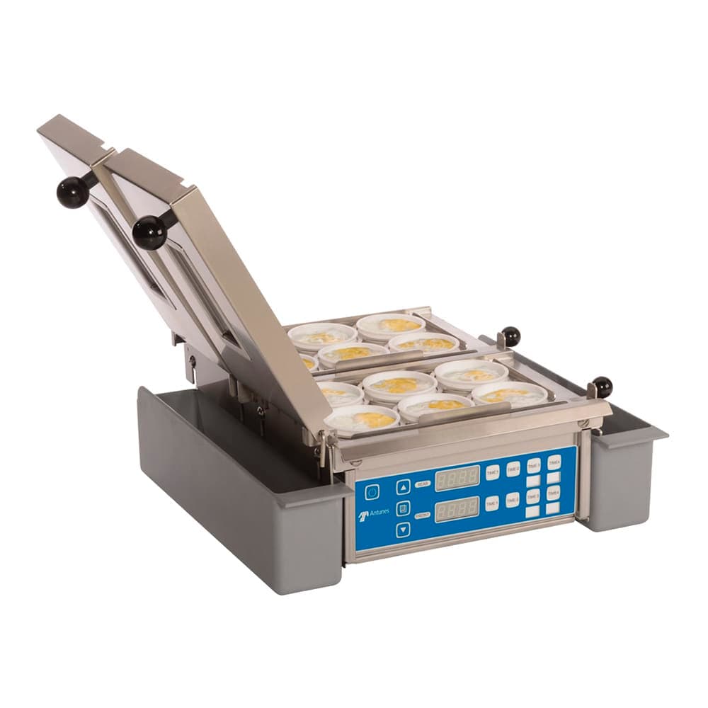 Antunes ESDZ-1200-9300633 Dual Zone Egg Station w/ (12) Rings, 200-240v/1ph