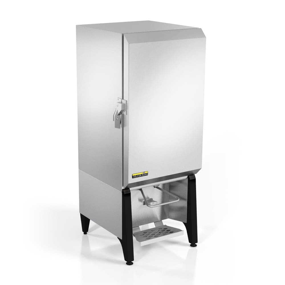 Silver King SKMAJ1-ESUS4 6 gal Refrigerated Milk Dispenser w/ (1) Valve - Stainless, 115v