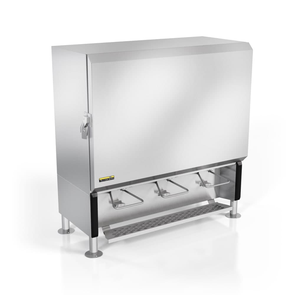Silver King SKMAJ3-ESUS3 18 gal Refrigerated Milk Dispenser w/ (3) Valves - Stainless, 115v