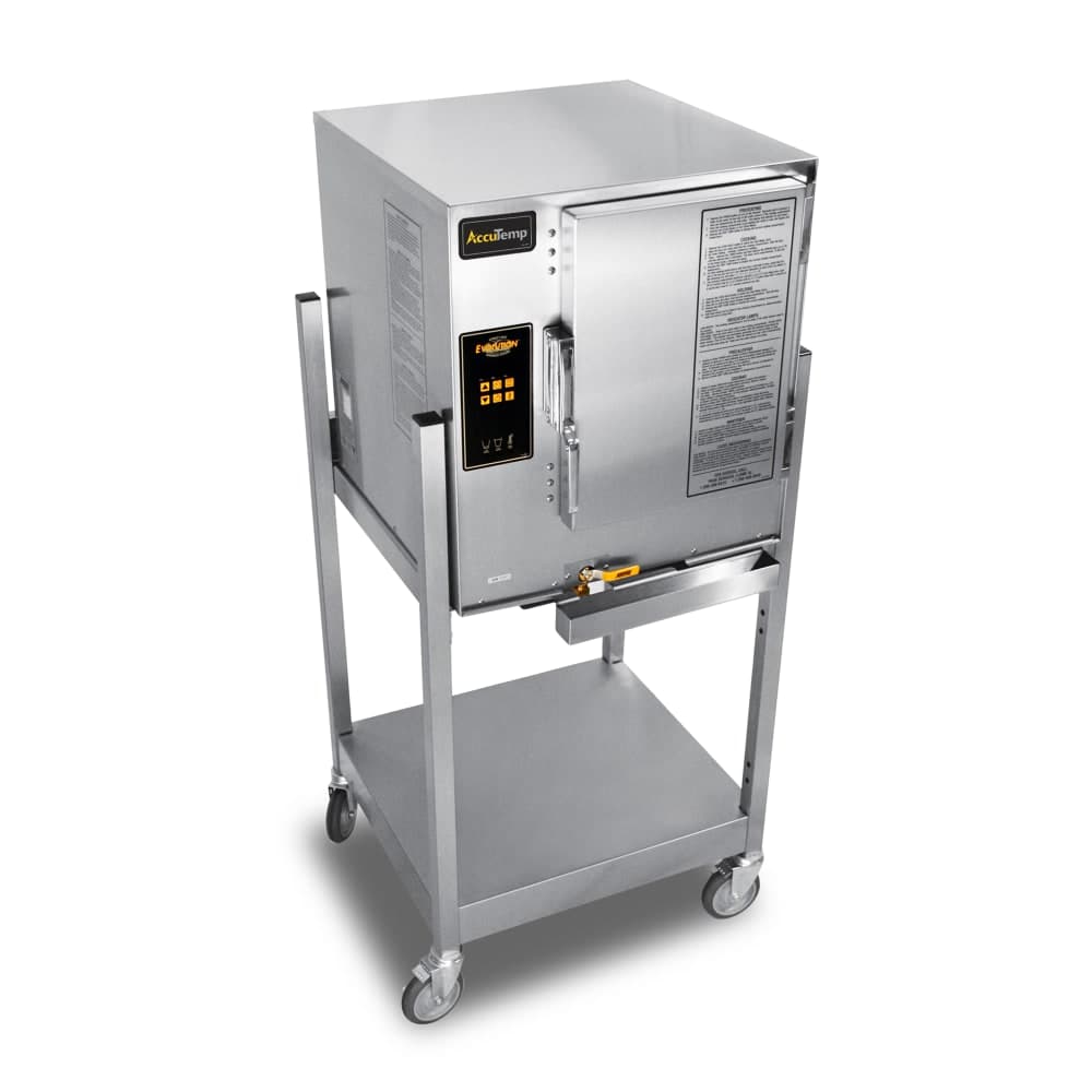 AccuTemp E62403E110SGL (6) Pan Convection Steamer - Stand, Holding Capabilty, 240v/3ph