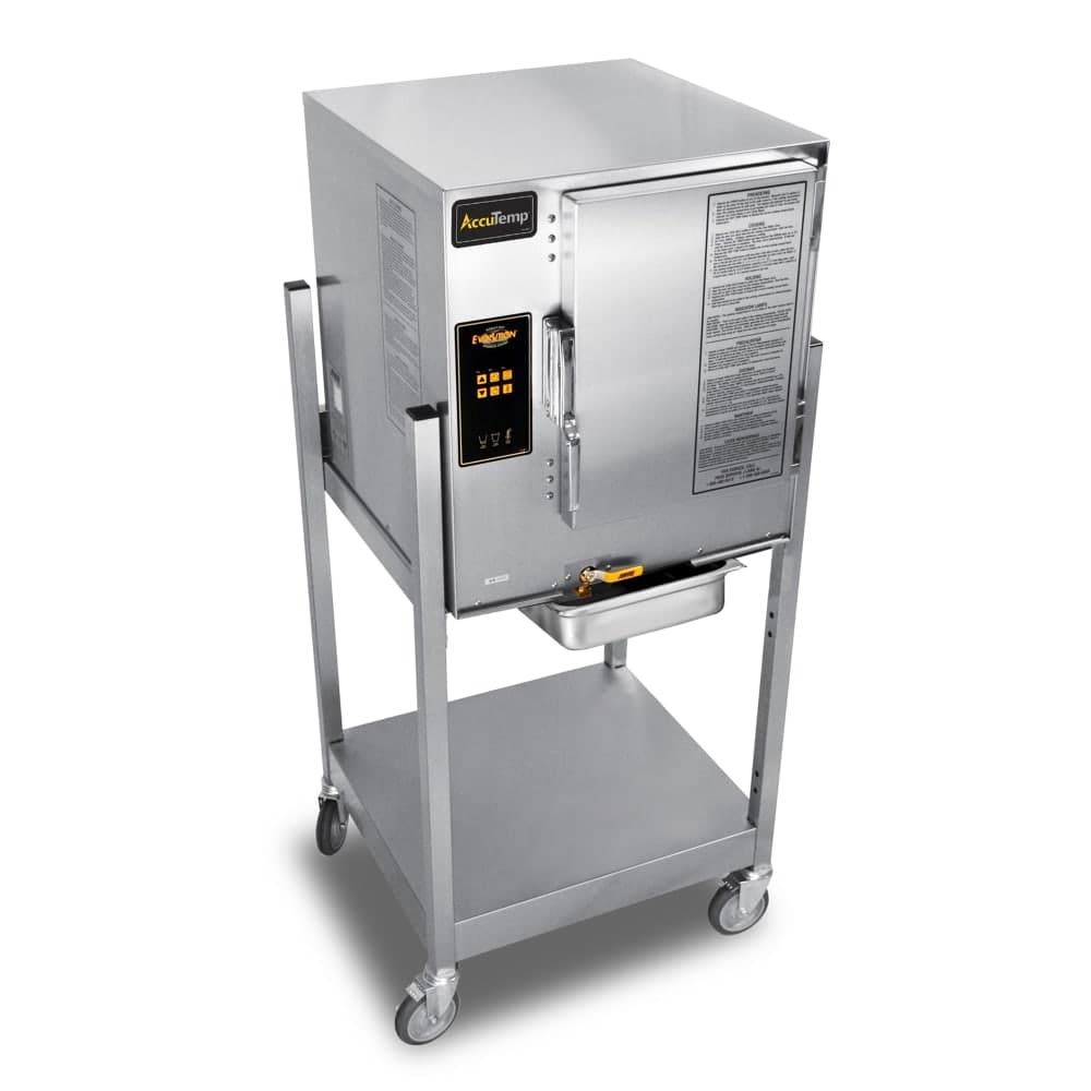 AccuTemp E64803D140SGL (6) Pan Convection Steamer - Stand, Holding Capabilty, 480v/3ph