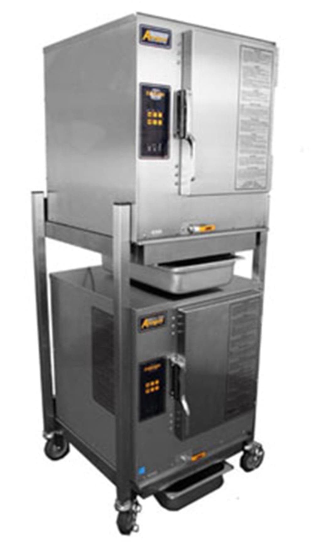 AccuTemp P61201D060DBL (12) Pan Convection Steamer - Holding Capability, Liquid Propane