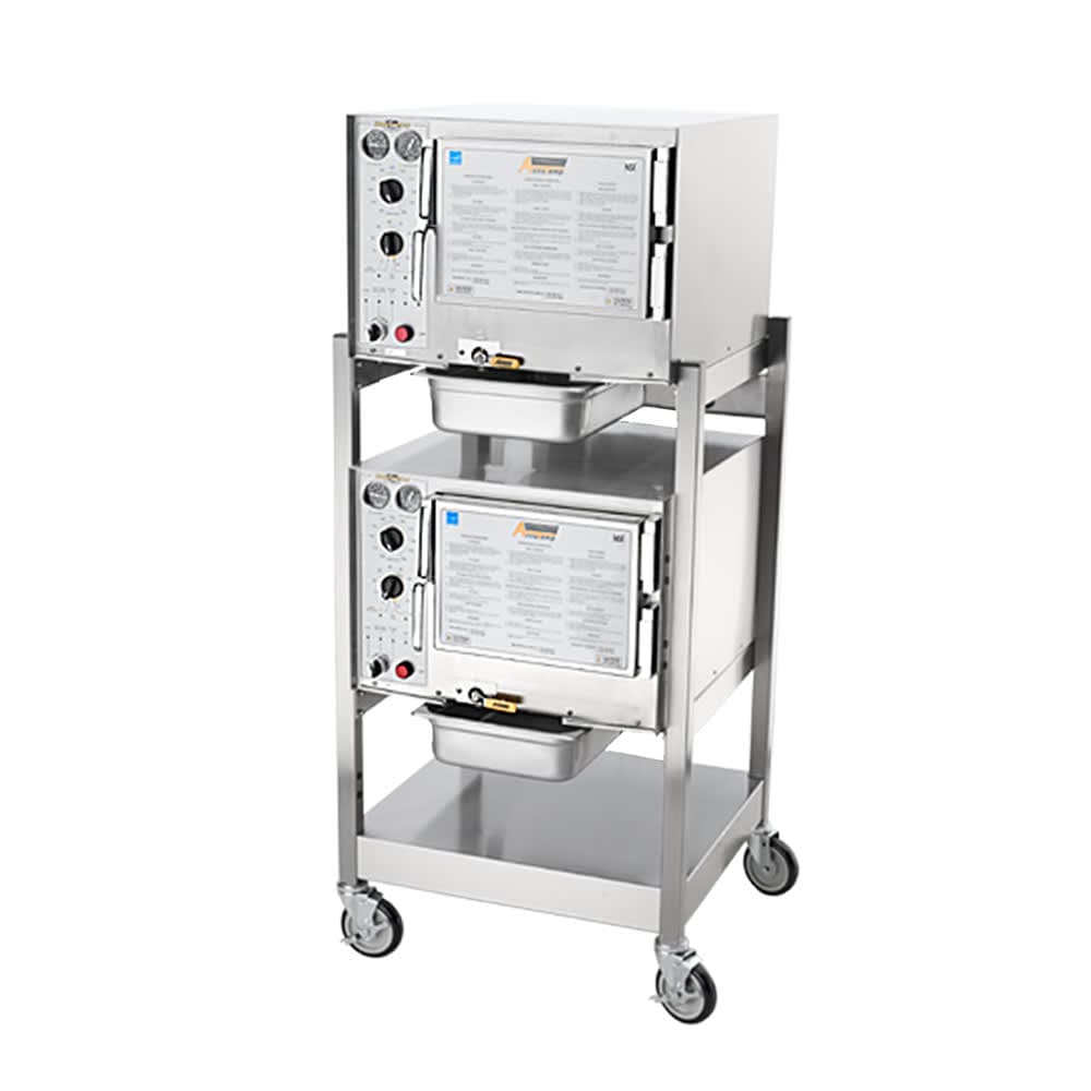 AccuTemp S32083D100DBL (6) Pan Convection Steamer - Stand, Holding Capabilty, 208v/3ph