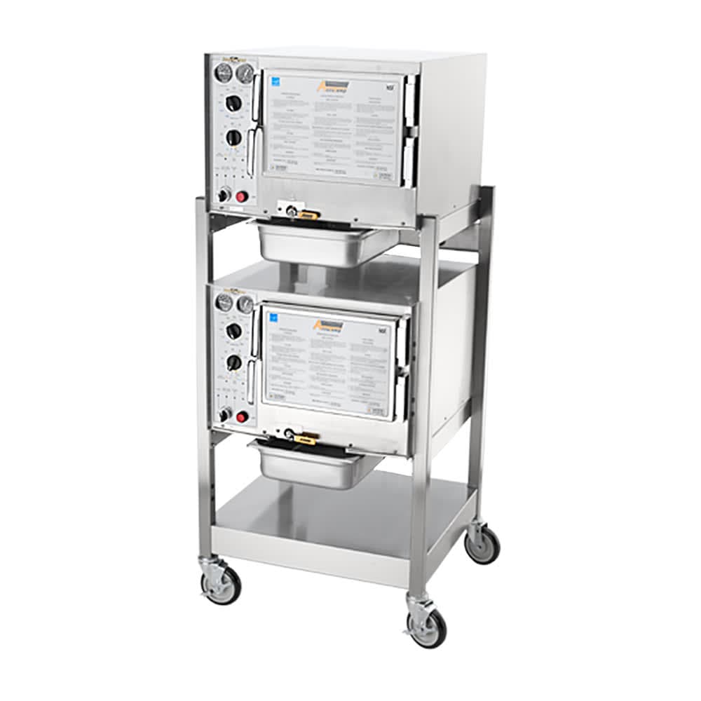 AccuTemp S32401D060DBL (6) Pan Convection Steamer - Stand, Holding Capabilty, 240v/1ph