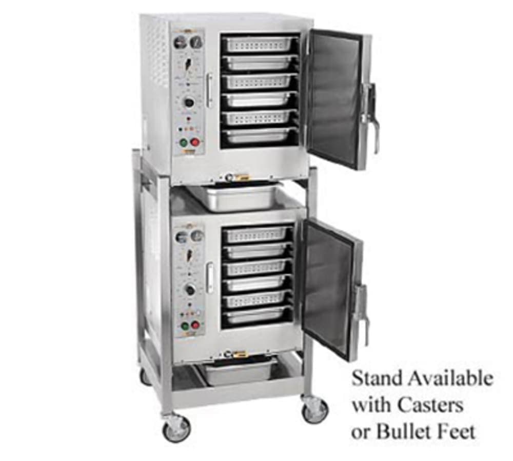AccuTemp S62083D150DBL (12) Pan Covection Steamer - Stand, Holding Capability, 208v/3ph