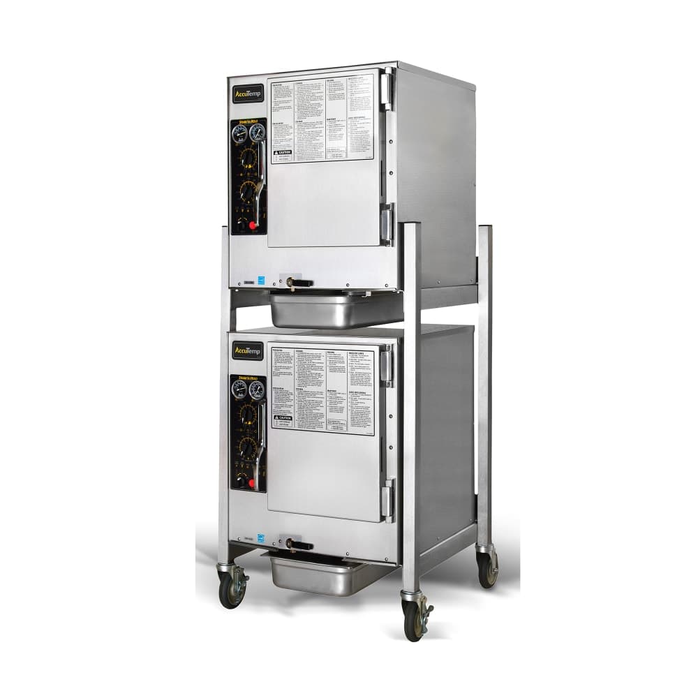 AccuTemp S62401D060DBL (12) Pan Covection Steamer - Stand, Holding Capability, 240v/1ph