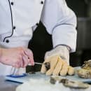 San Jamar 1000 Oyster Shucking Glove, Natural Rubber, Wet Dry Grip, One Size thumbnail 7