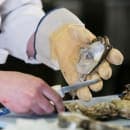 San Jamar 1000 Oyster Shucking Glove, Natural Rubber, Wet Dry Grip, One Size thumbnail 8