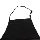 Chef Revival Bib Apron, 28" x 27", 3 Pocket, Adjustable Neckband, Black (612BAFH-BK) thumbnail 3