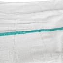 Chef Revival White Cotton Bar Towel w/ Green Stripe, 16" x 19" (700BRT-GRS) thumbnail 2