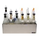 San Jamar B5522D Gourmet Speed Rack, Holds 10 Quart/Liter Bottles, Double, SS thumbnail 4