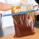 San Jamar BB100 7 1/2" Bag Boa™ Cutter & Squeegee - Plastic, Blue thumbnail 5