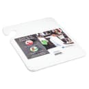San Jamar CB101212WH Cut-N-Carry Cutting Board, 10 x 12 x 1/2 in, NSF, White thumbnail 6