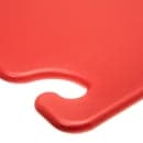San Jamar CB121812RD Cut-N-Carry Cutting Board, 12 x 18 x 1/2 in, NSF, Red thumbnail 3