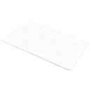 San Jamar CB121812WH Cut-N-Carry Cutting Board, 12 x 18 x 1/2 in, NSF, White thumbnail 2