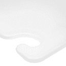 San Jamar CB121812WH Cut-N-Carry Cutting Board, 12 x 18 x 1/2 in, NSF, White thumbnail 6