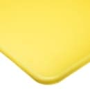 San Jamar CB121812YL Cut-N-Carry Cutting Board, 12 x 18 x 1/2 in, NSF, Yellow thumbnail 4